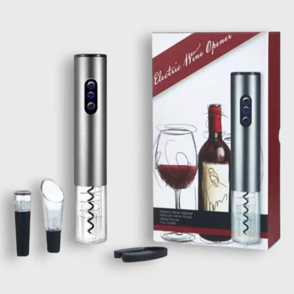 Coffret Tire-bouchon Électrique Gris