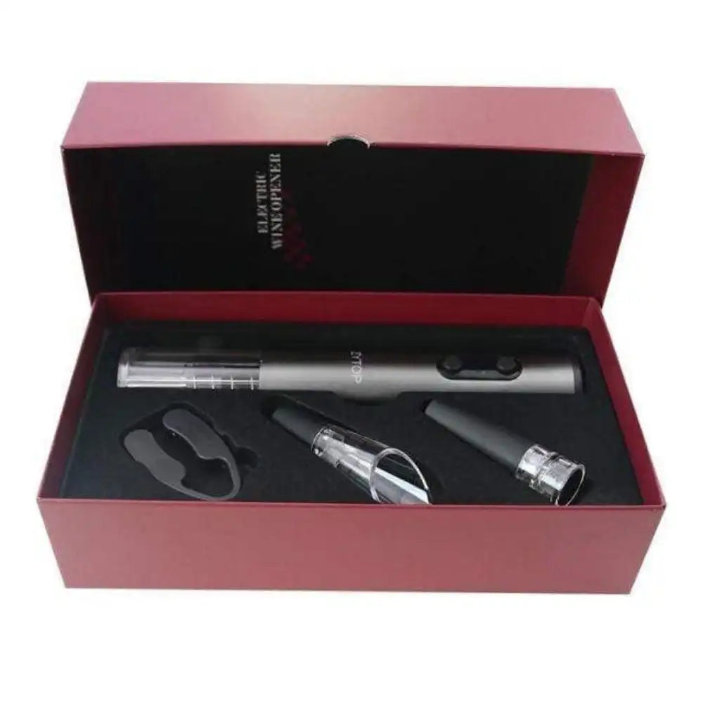 Coffret Tire-bouchon Électrique Gris