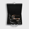 Coffret en Cuir Tire-bouchon Professionnel Bronze
