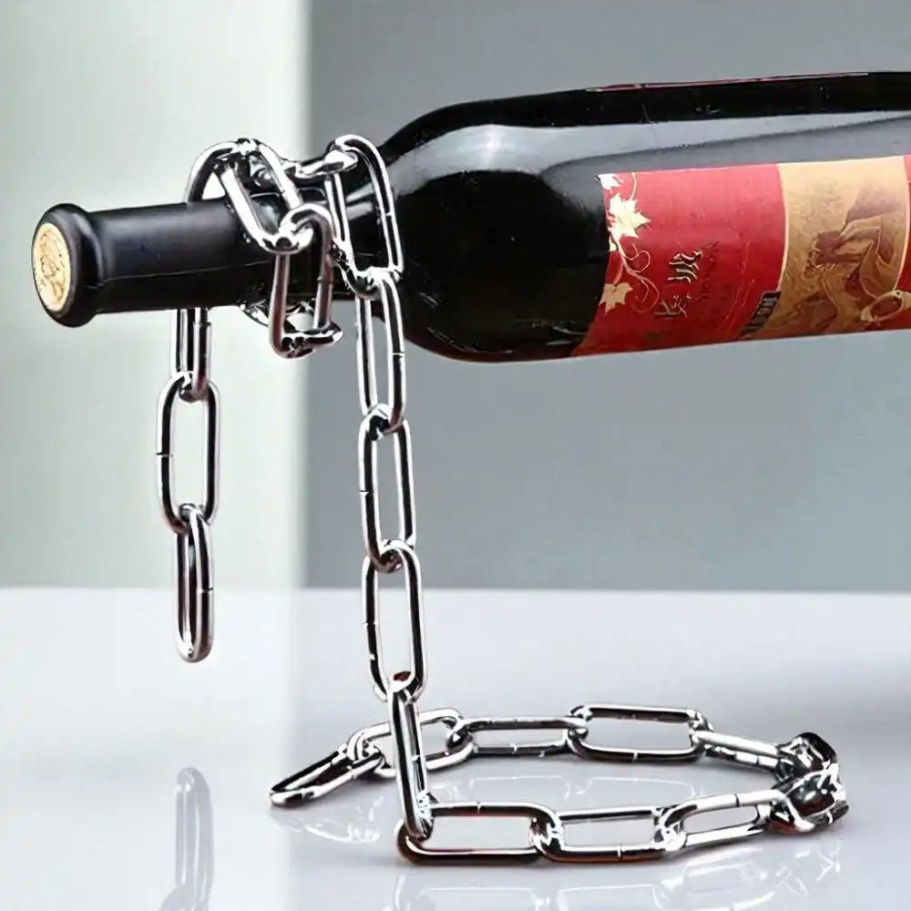 Porte-bouteille de Vin Chaîne Métal