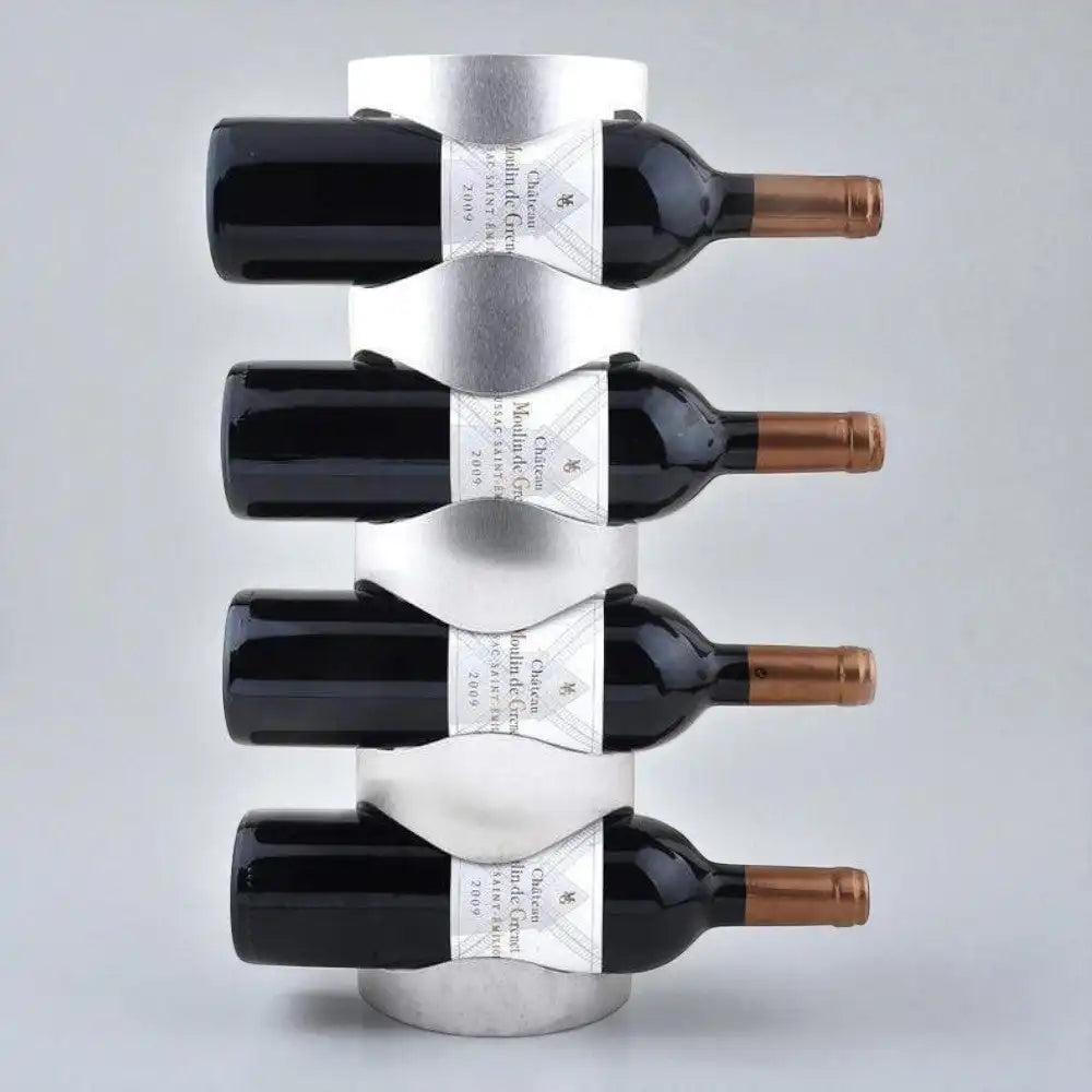 Porte-bouteille de Vin Étagère Métal