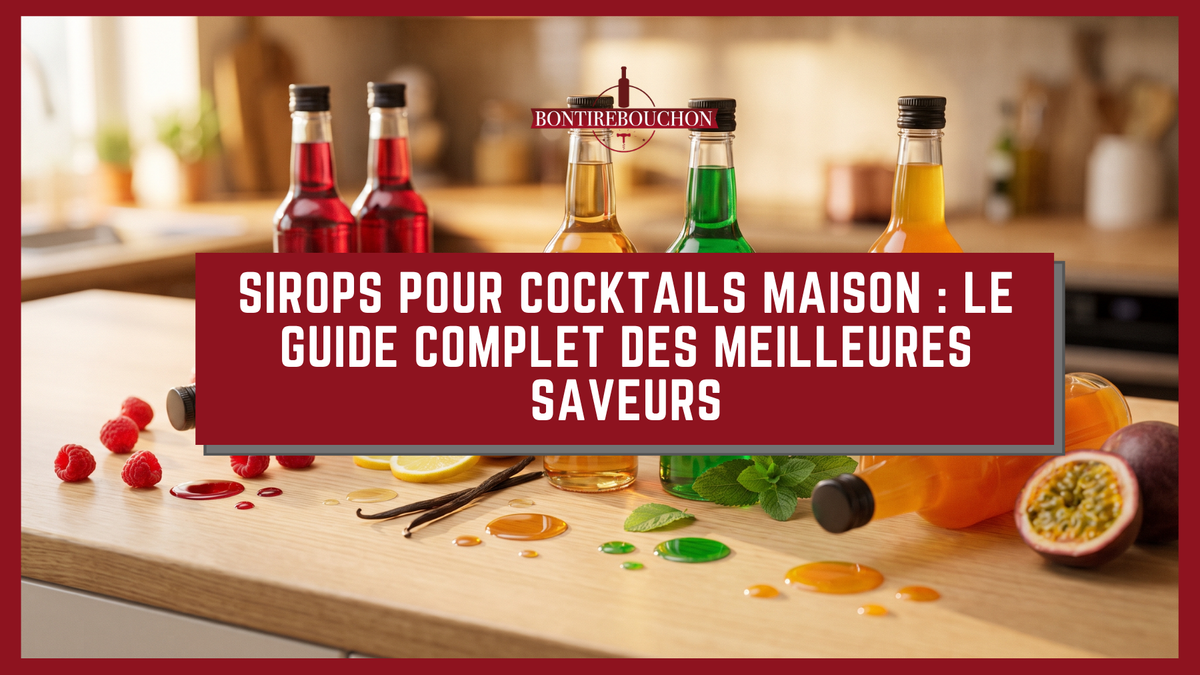 Sirops pour cocktails maison : le guide complet des meilleures saveurs