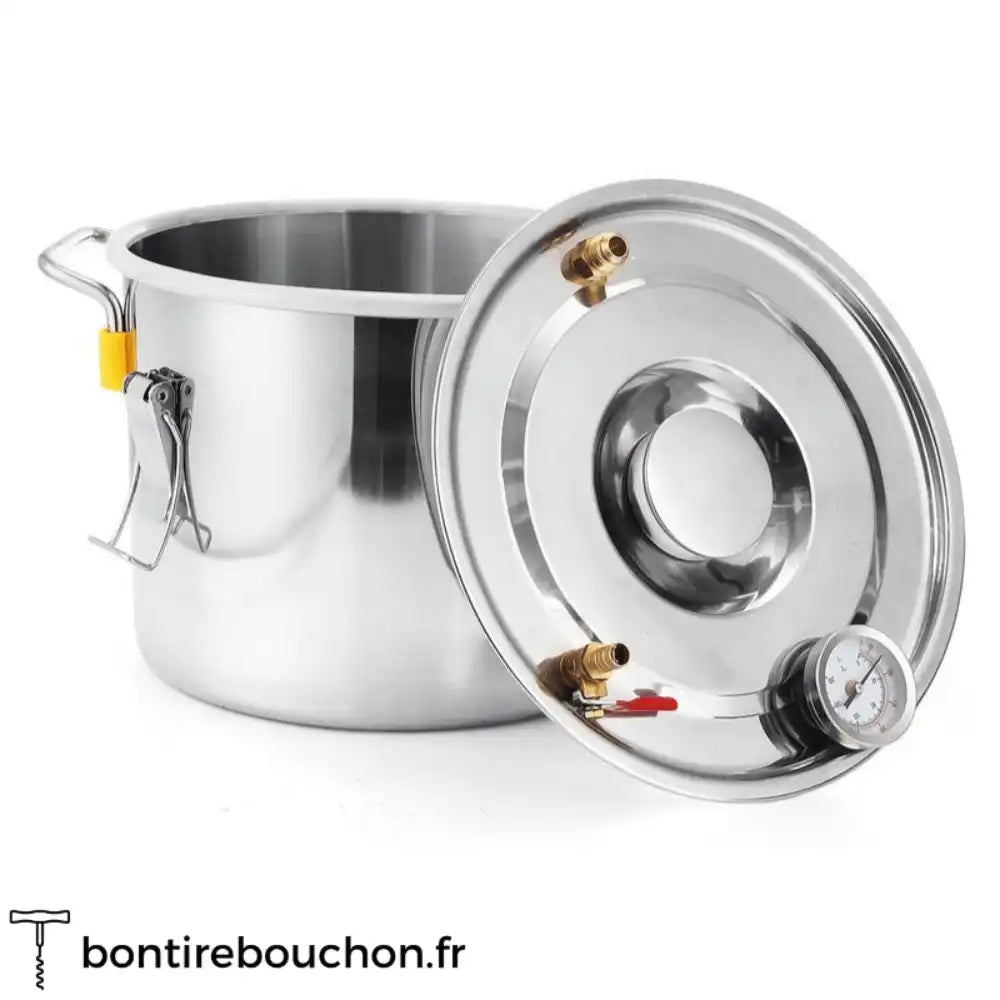 Alambic en cuivre 6-20L Chaudière en acier inoxydable