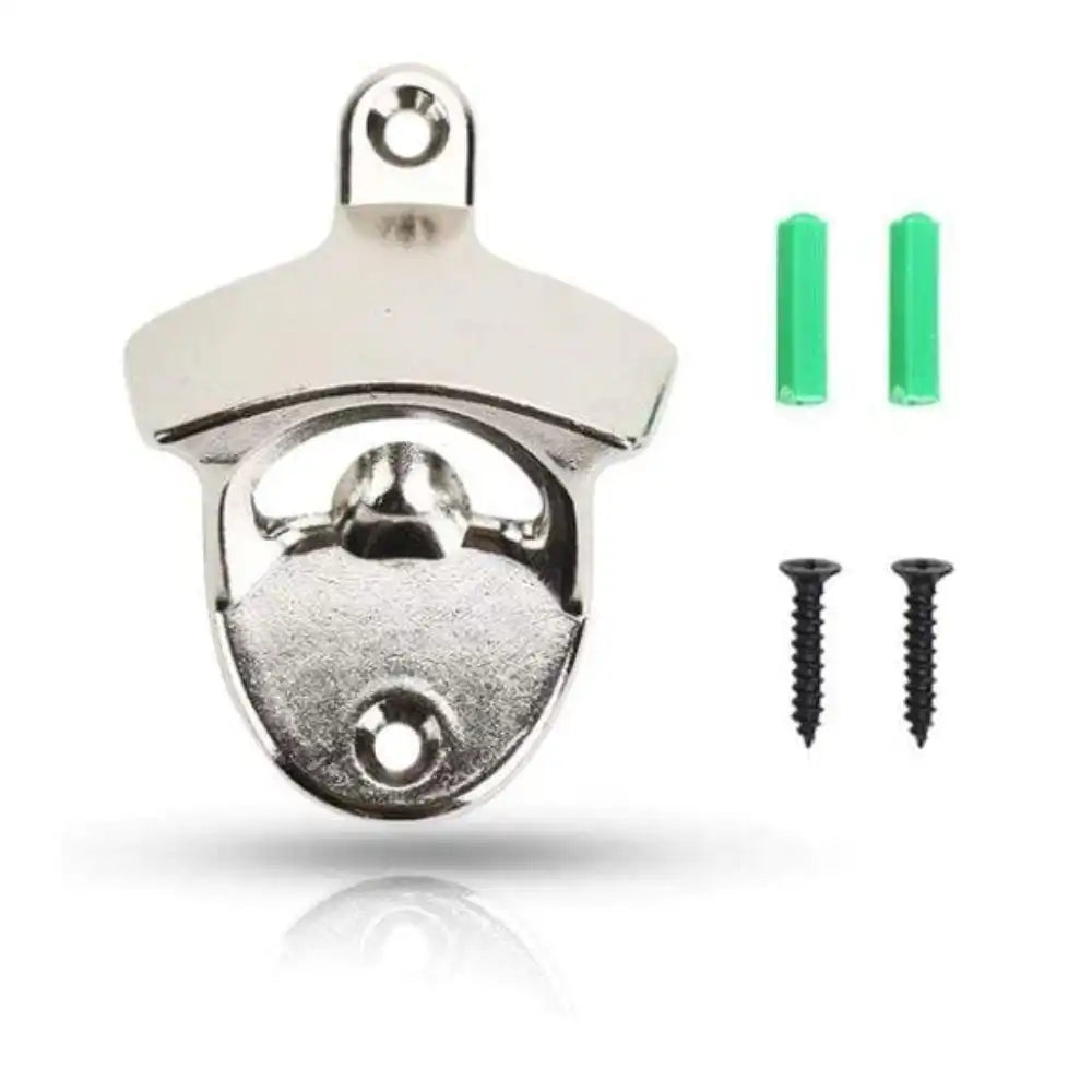 Décapsuleur Mural Argent