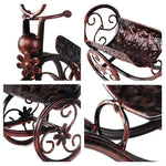 Porte-bouteille de Vin Bicyclette Métal