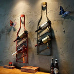 Porte Bouteille Mural Vin