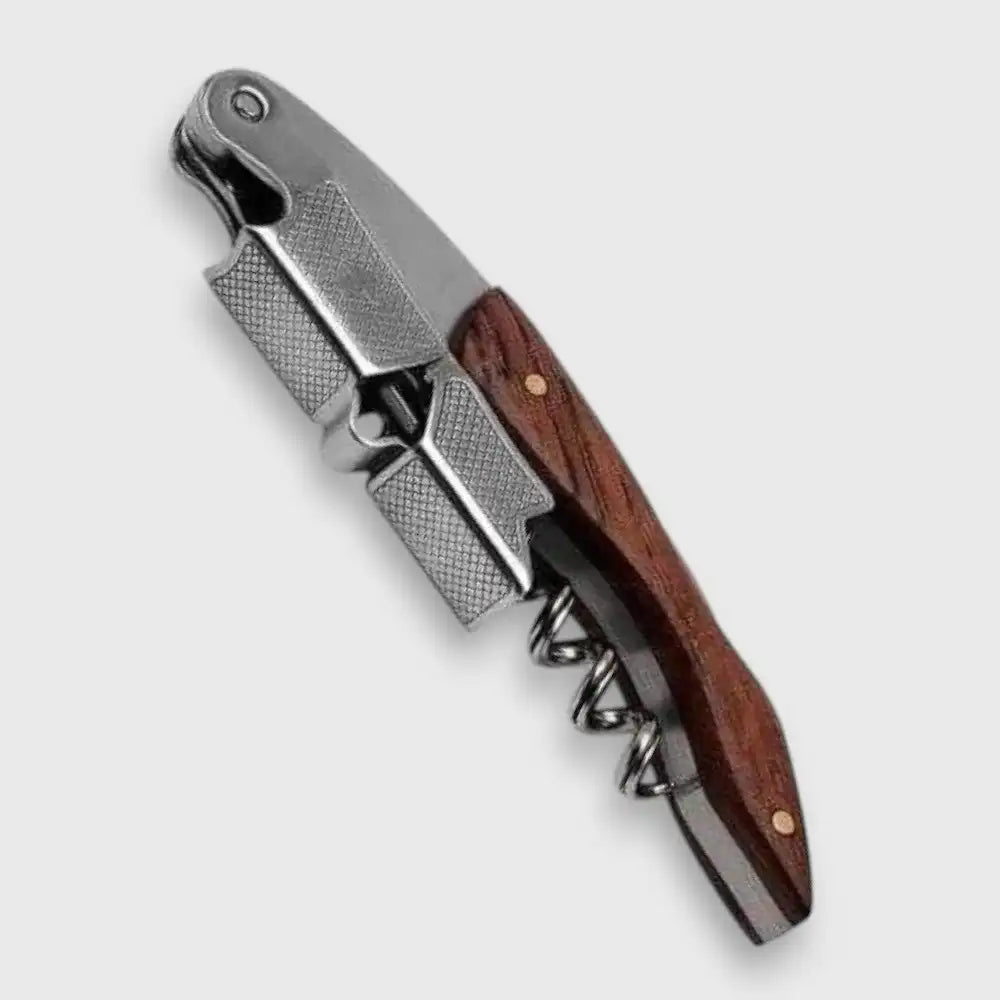 Tire-bouchon Sommelier Professionnel Métal & Bois