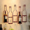 European-style holder Metal wine rack wall red wine rack wall hanging living room dining room bar cabinet wine bottle